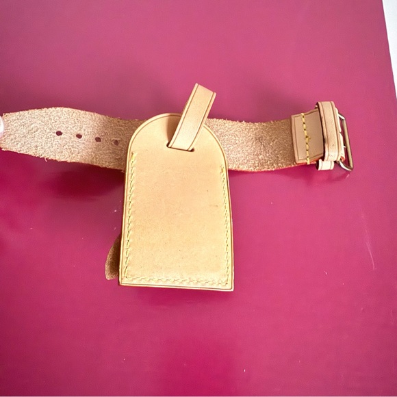 Louis Vuitton Luggage Tag, with larger buckle included! PRICE FINAL - Picture 3 of 16